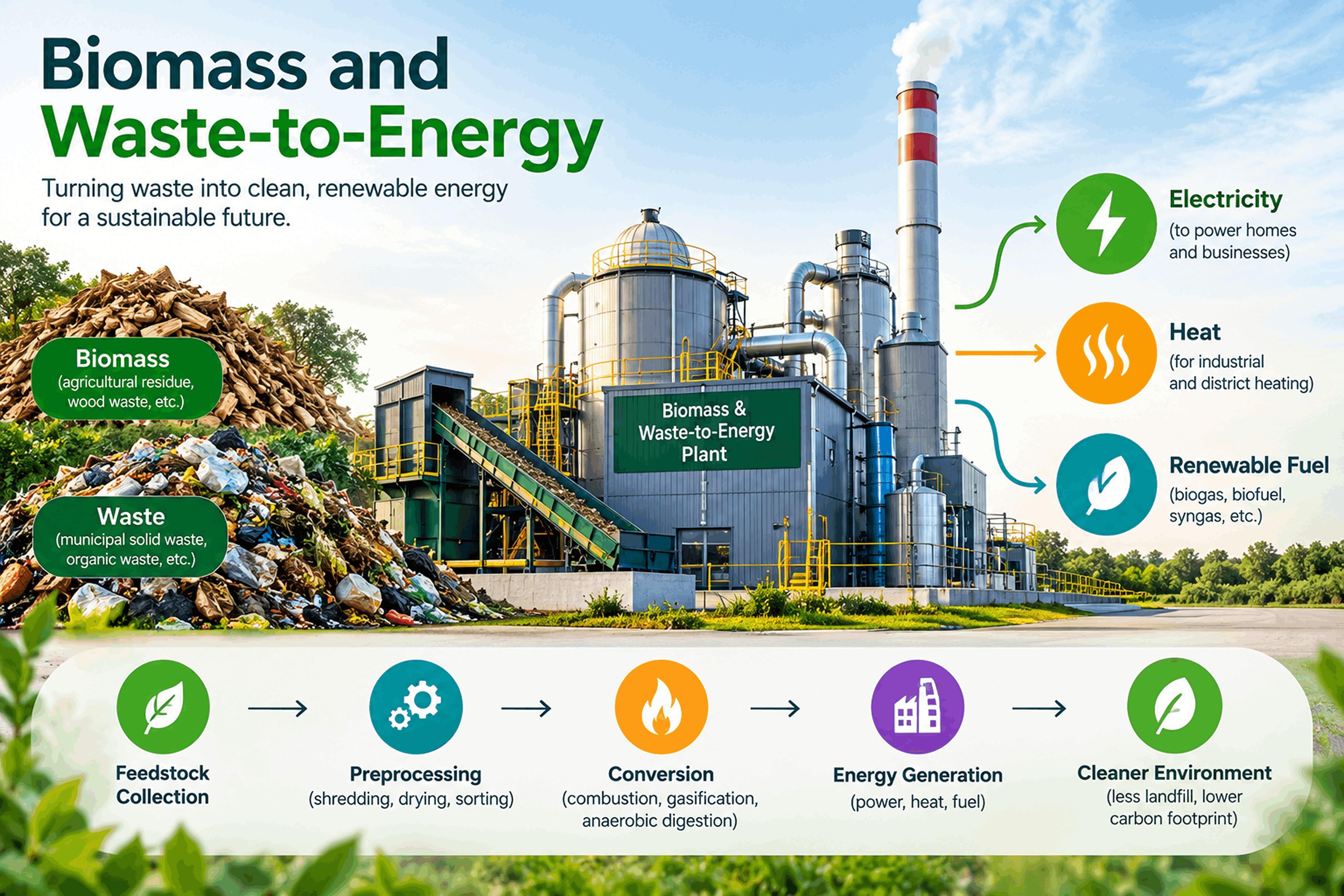 Biomass and Waste-to-Energy: A Realistic Look at Scalability